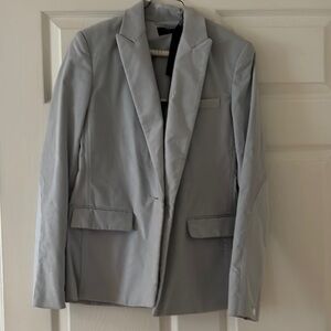 Rag & Bone Gray Blazer with Tailored Silhouette